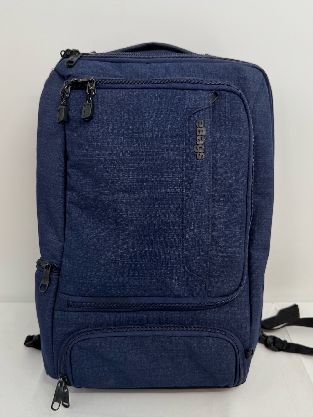 eBags Professional Slim Laptop Backpack EB2146-15.5 Blue Travel Work Bag